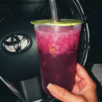 R&B Tea - Dragon fruit mango green tea. - Bubble Tea Near Me - Riverside, California R&B Tea - Dragon fruit mango green tea. - Bubble Tea Near Me - Riverside, California