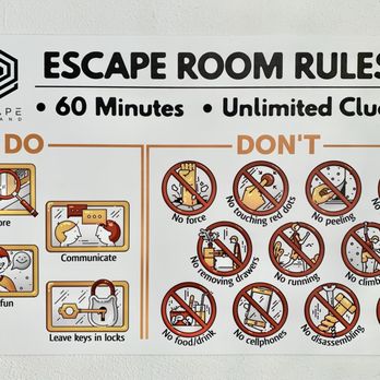 Escape Oakland - Escape Room Rules. - Escape Games Near Me - Oakland, California Escape Oakland - Escape Room Rules. - Escape Games Near Me - Oakland, California