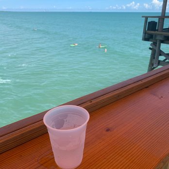 Rikki Tiki Tavern - View from our table - Tiki Bars Near Me - Cocoa Beach, Florida