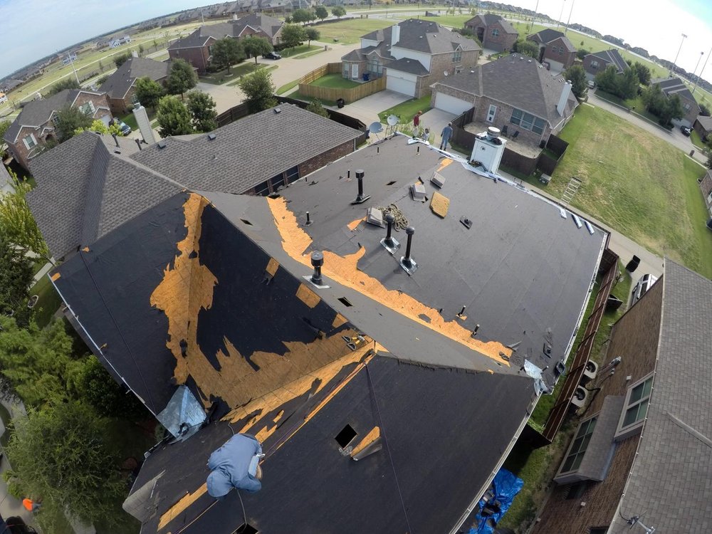 Slide of Texas Roofing and Construction