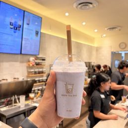 Taro slushie with fresh taro Taro slushie with fresh taro