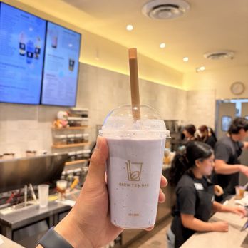 Brew Tea Bar - Taro slushie with fresh taro - Bubble Tea Near Me - Las Vegas, Nevada Brew Tea Bar - Taro slushie with fresh taro - Bubble Tea Near Me - Las Vegas, Nevada