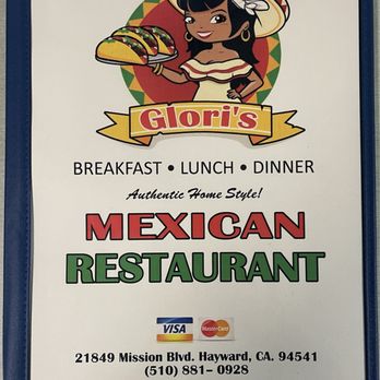 Glori’s Mexican Restaurant - Hours and address - Breakfast & Brunch Near Me - Hayward, California Glori’s Mexican Restaurant - Hours and address - Breakfast & Brunch Near Me - Hayward, California