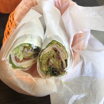 Deli Delicious - Turkey Bacon lettuce wrap - no where near as filling as other locations - Delis Near Me - Atwater, California