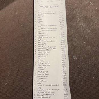 Chubby Cattle - receipt. Definitely worth it. - Barbeque Near Me - Rosemead, California Chubby Cattle - receipt. Definitely worth it. - Barbeque Near Me - Rosemead, California