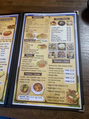Menu photo 2 El Caporal Altadena, CA