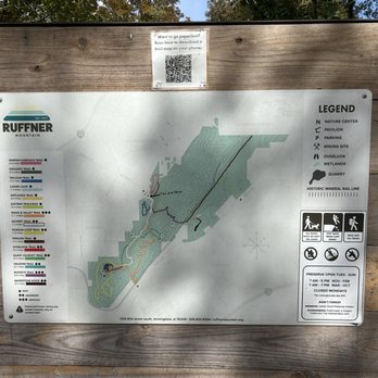 Ruffner Mountain - Trail map - Hiking Near Me - Birmingham, Alabama