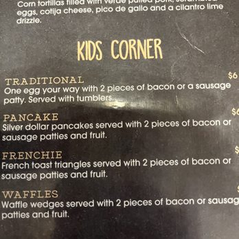 Sunshine Cafe and Bar - Menu - Breakfast & Brunch Near Me - Sequim, Washington