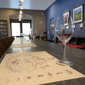 Attimo Wine - Bar area of tasting room - Wineries Near Me - Denver, Colorado Attimo Wine - Bar area of tasting room - Wineries Near Me - Denver, Colorado