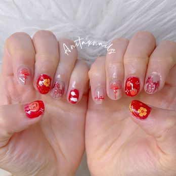 Anita x Nails - 2026 year of the red horse! Lunar new year design - Nail Technicians Near Me - San Francisco, California