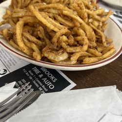 The Farmer's Table - French fries that were overcooked and really didn't taste well