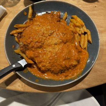 Pat's Italian Restaurant - Chicken Parm with Pink Sauce - Italian Near Me - Johnston, Rhode Island Pat's Italian Restaurant - Chicken Parm with Pink Sauce - Italian Near Me - Johnston, Rhode Island