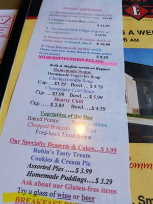Menu photo 3 Smyrna Diner Smyrna, DE Menu photo 3 Smyrna Diner Smyrna, DE