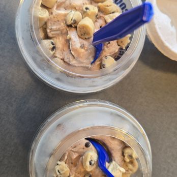Culver's - Kid's meal scoopies - both the "flavor of the day" with cookie dough - Burgers Near Me - Columbus, Indiana