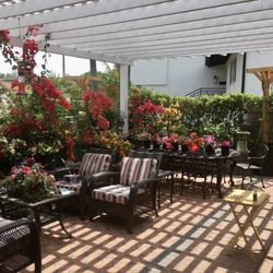 Ocean Breeze Care Home - Front covered patio. A great place to relax and enjoy the day!