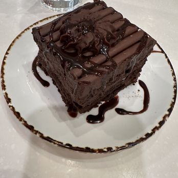 Aleppo's Kitchen - Chocolate Mousse Cake (Gluten Free) - Mediterranean Near Me - Anaheim, California