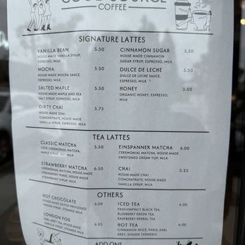 Good Source Coffee - Menu - 5/17/2025 - Coffee & Tea Near Me - Escondido, California