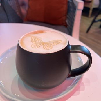 Ritual on Main - a cup of cappuccino on a saucer - Cafes Near Me - Ottawa, Ontario