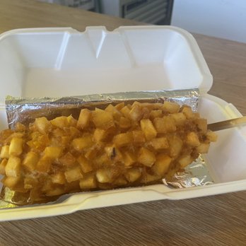 Mochinut - El Centro - Half and half corn dog - Desserts Near Me - El Centro, California