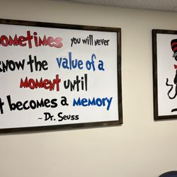 Sharon Taylor, MD - Some of the quotes in Dr. Taylor's office. You can tell she thought of every little detail to make the experience a great one.