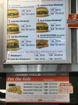 Menu photo 2 Whataburger El Paso, TX