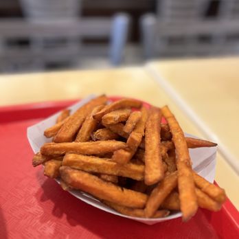 Boom Boom Chicken - Sweet Potato Fries (~$5) - Korean Near Me - Fort Lee, New Jersey Boom Boom Chicken - Sweet Potato Fries (~$5) - Korean Near Me - Fort Lee, New Jersey