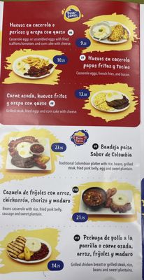 Menu photo 3 Sabor de Colombia Restaurant and Bakery Brooklyn, NY Menu photo 3 Sabor de Colombia Restaurant and Bakery Brooklyn, NY