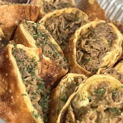 Freeway Philly Eggrolls
Available as Single order
& Platter