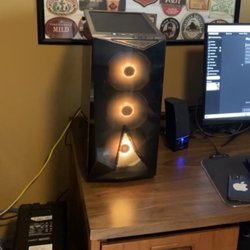 The finished computer.