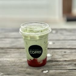 Southdown Coffee - Glen Cove - Iced Strawberry Matcha Latte