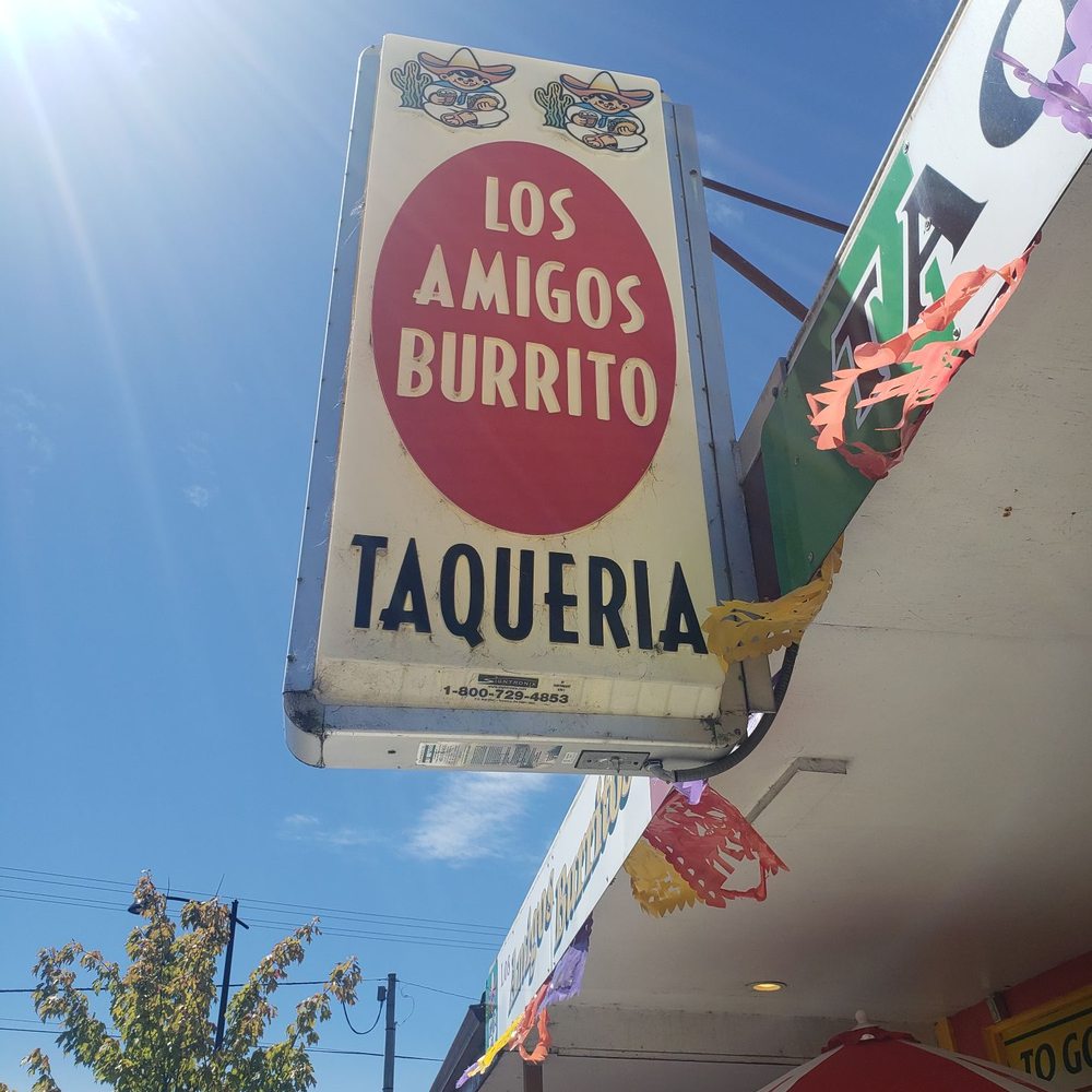 Los Amigos Burritos - Sign outside - Mexican Near Me - Florence, Oregon Los Amigos Burritos - Sign outside - Mexican Near Me - Florence, Oregon