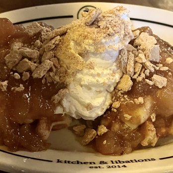 Bosscat Kitchen & Libations - Apple Waffle - New American Near Me - Houston, Texas