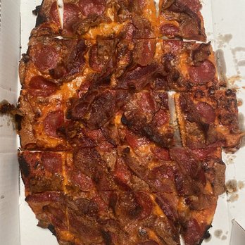 Nubby's Telegraph - Sausage and bacon pizza - Barbeque Near Me - St. Louis, Missouri Nubby's Telegraph - Sausage and bacon pizza - Barbeque Near Me - St. Louis, Missouri