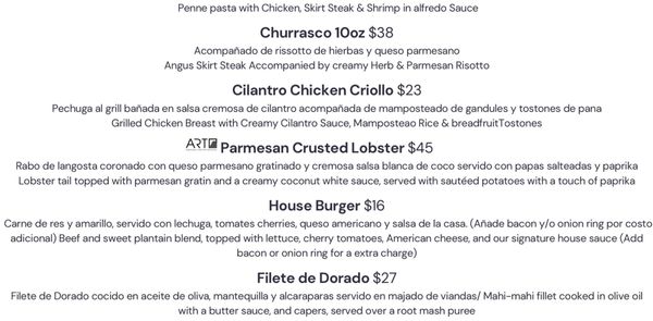Menu photo 1 Aguadilla Rooftop Experience Aguadilla Pueblo, PR Menu photo 1 Aguadilla Rooftop Experience Aguadilla Pueblo, PR