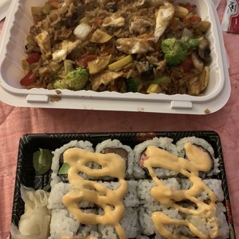 Byram Sushi Teriyaki - two containers of sushi with sauce - Japanese Near Me - Greenwich, Connecticut Byram Sushi Teriyaki - two containers of sushi with sauce - Japanese Near Me - Greenwich, Connecticut