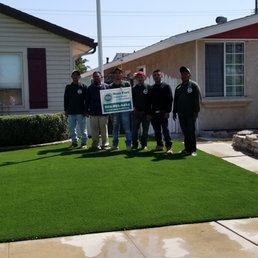 The Mesa Turf crew did a wonderful job. My husband and I are very happy with the results. We were impressed right from the start...