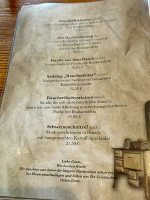 Menu photo 1 Fischerstube Wandlitz, BB Menu photo 1 Fischerstube Wandlitz, BB