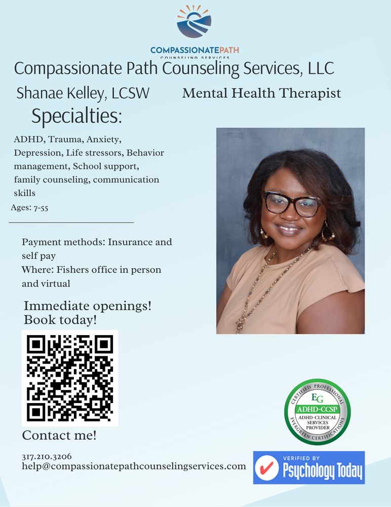 Compassionate Path Counseling Services - grief counselor in Indianapolis, IN