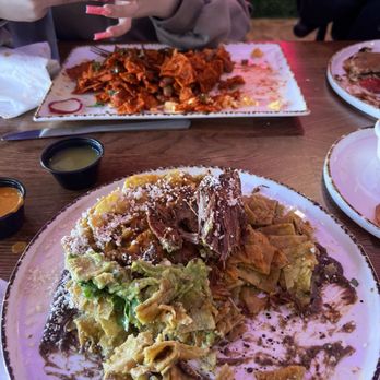 Madres Brunch - Red and green chilaquiles - Breakfast & Brunch Near Me - Placentia, California