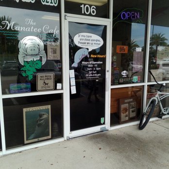 Manatee Cafe - Front door. - Breakfast & Brunch Near Me - Saint Augustine, Florida Manatee Cafe - Front door. - Breakfast & Brunch Near Me - Saint Augustine, Florida