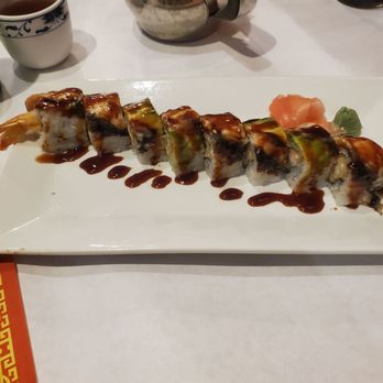 Harmony Restaurant - a plate of sushi with sauce - Chinese Near Me - Chicago, Illinois
