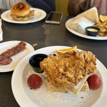 Toast - Chicken & Waffles - American Near Me - Sugar Land, Texas