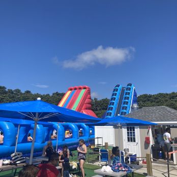 Cape Cod Inflatable Park - Huge fast slides - Amusement Parks Near Me - West Yarmouth, Massachusetts