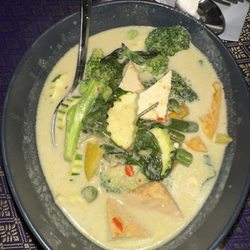 Thai Sa-On Restaurant - Green curry with tofu 5/5