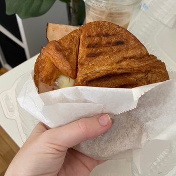 Chocolate Café Express - Ham, Egg, and Swiss Croissant - Breakfast & Brunch Near Me - Columbus, Ohio