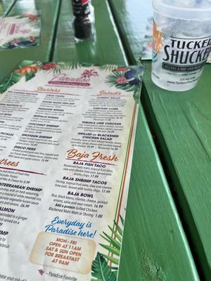 Menu photo 2 Paradise Tropical Restaurant & Bar Sunrise Beach, MO Menu photo 2 Paradise Tropical Restaurant & Bar Sunrise Beach, MO