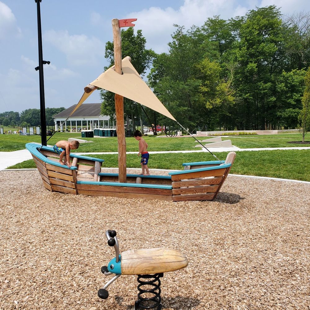 Riverside Park - A pirate ship - Playgrounds Near Me - Rushville, Indiana Riverside Park - A pirate ship - Playgrounds Near Me - Rushville, Indiana