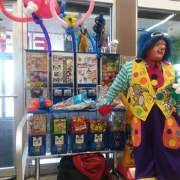 There's a clown for children entertainment!