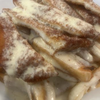 The Breakfast & Burger Club - Alfredo fries - Burgers Near Me - Nyack, New York The Breakfast & Burger Club - Alfredo fries - Burgers Near Me - Nyack, New York