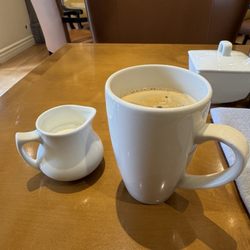 Morning coffee.
